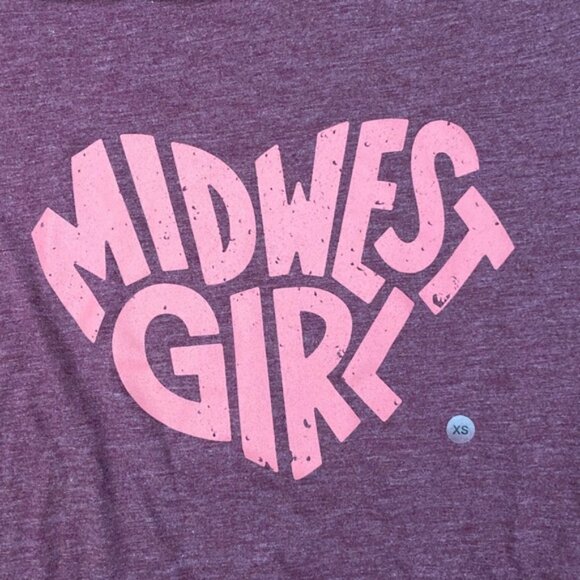 New Midwest Girl Tee T-shirt‎ Size XS - Picture 2 of 4